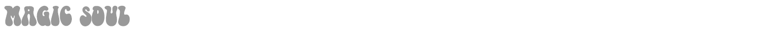 Magic Soul font preview